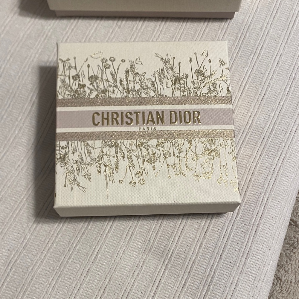 Dior Cream and Gold Floral Box